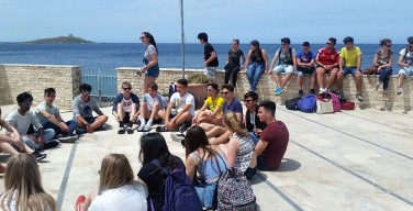 Progetto Erasmus, quaranta ragazzi da cinque paesi europei alla scoperta del mare di Isola delle Femmine